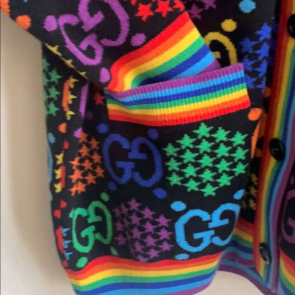 Gucci Psychedelic Limited Edition Cardigan Sweater - Picture 10 of 13